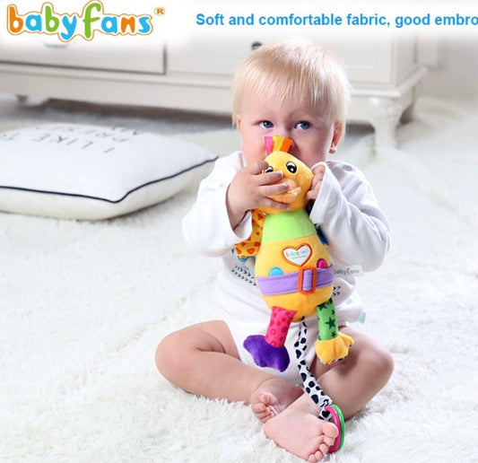 Peluche Sonajero antialérgico musical