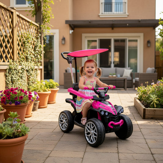 Cuatrimoto eléctrica a control remoto