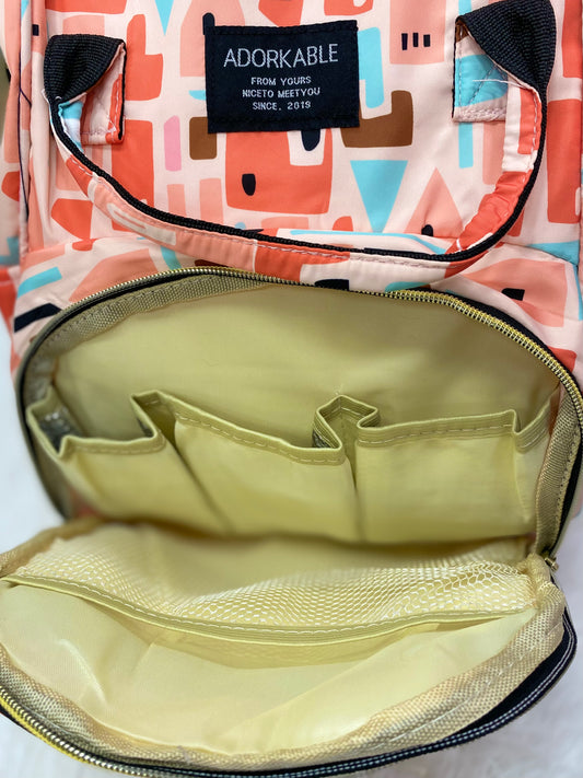 Pañalera tipo morral