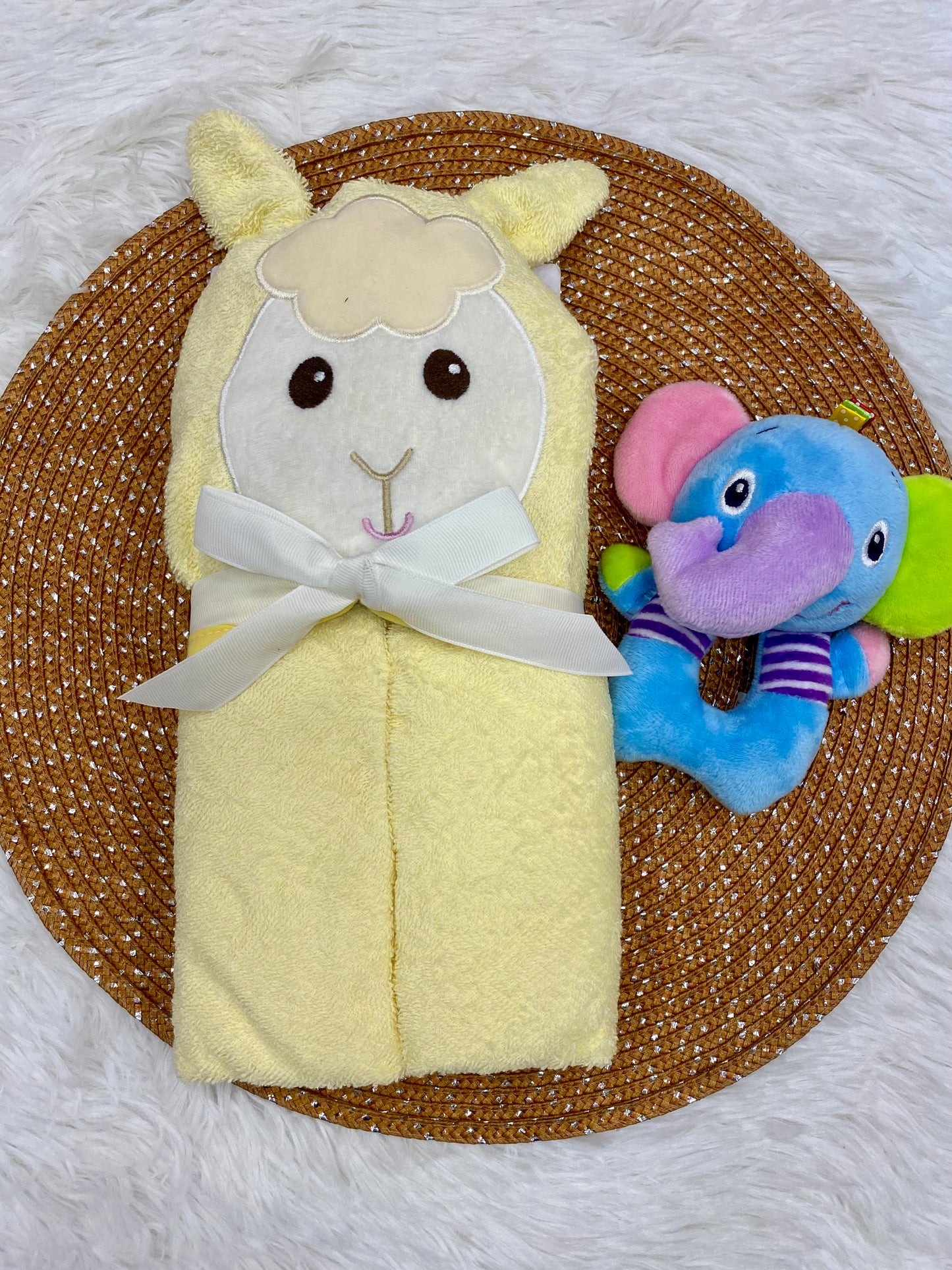 Toalla de animalitos con Capucha