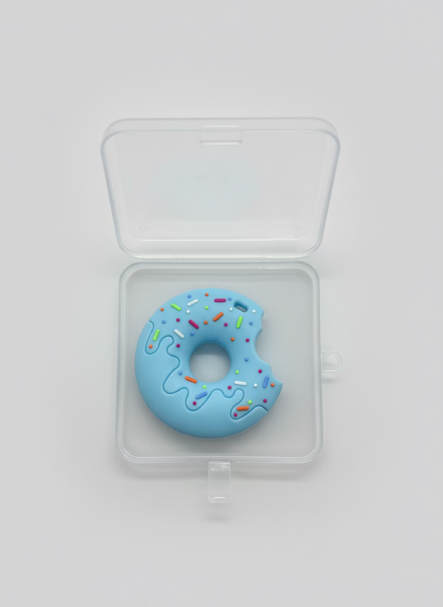 Rasca Encias de Silicona con Diseño de Dona