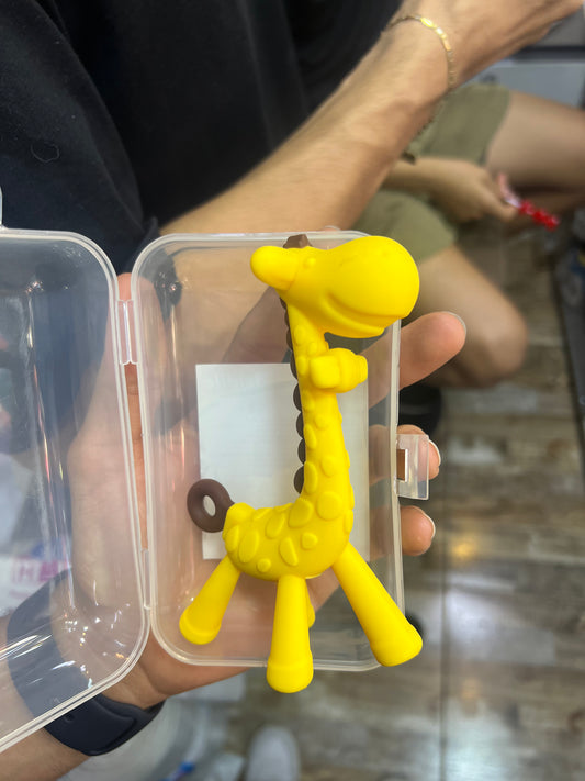 Rasca Encias de Silicona Ergonómico con Diseño de Jirafa