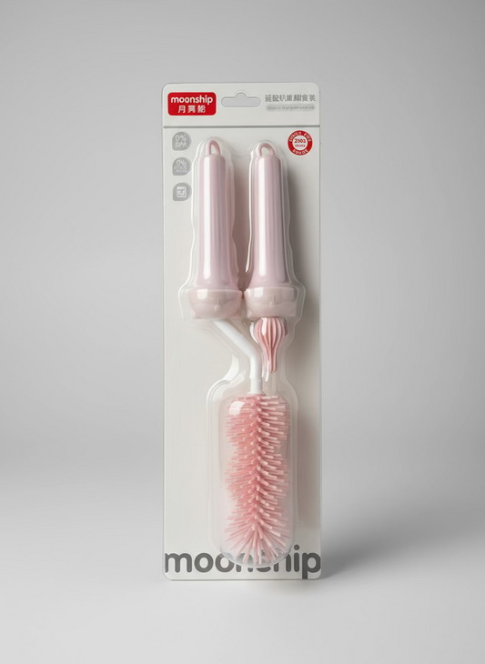 Cepillos de Silicona para biberon electrico