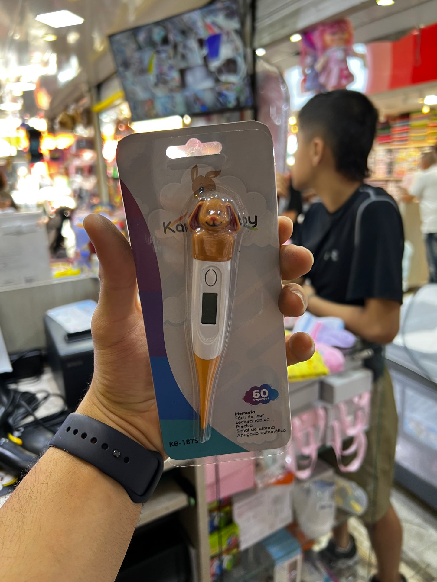 Termómetro Digital Infantil con Punta Suave de animalitos