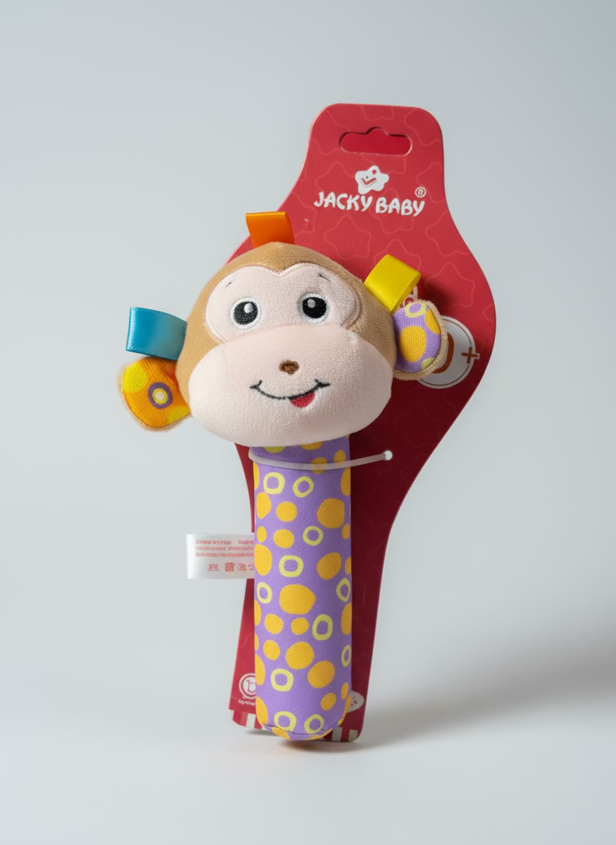 Peluche antialergico Suave Sensorial Para Bebé Forma De Bombón