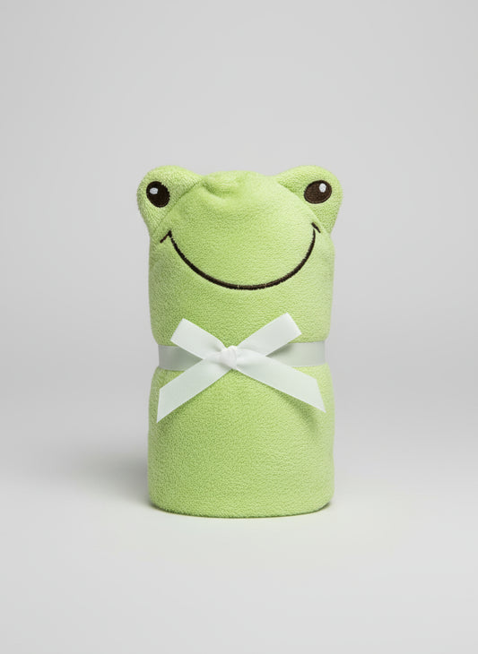 Toalla con Capucha de Bebé Animalito de Algodón