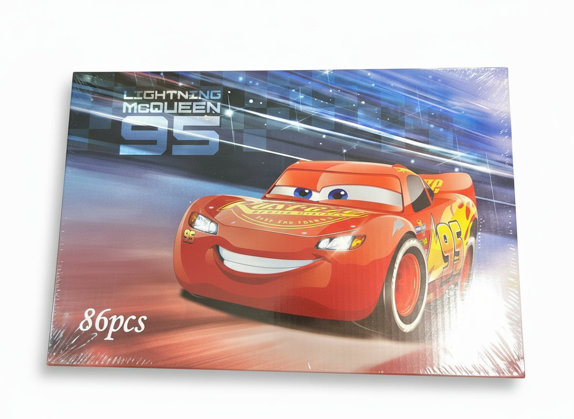 Set de Arte para Dibujo y Pintura 86 Piezas con Estuche - Cars o Spiderman