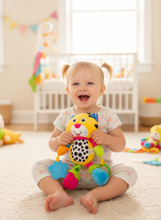 Peluche antialergico sensorial para bebe