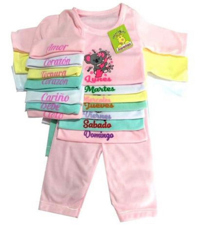 Semanario x 21 piezas