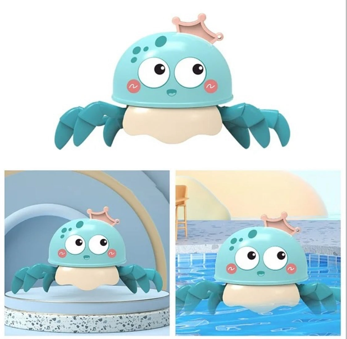 Cangrejo aventura de cuerda