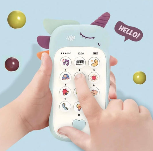 Teléfono musical rasca encías