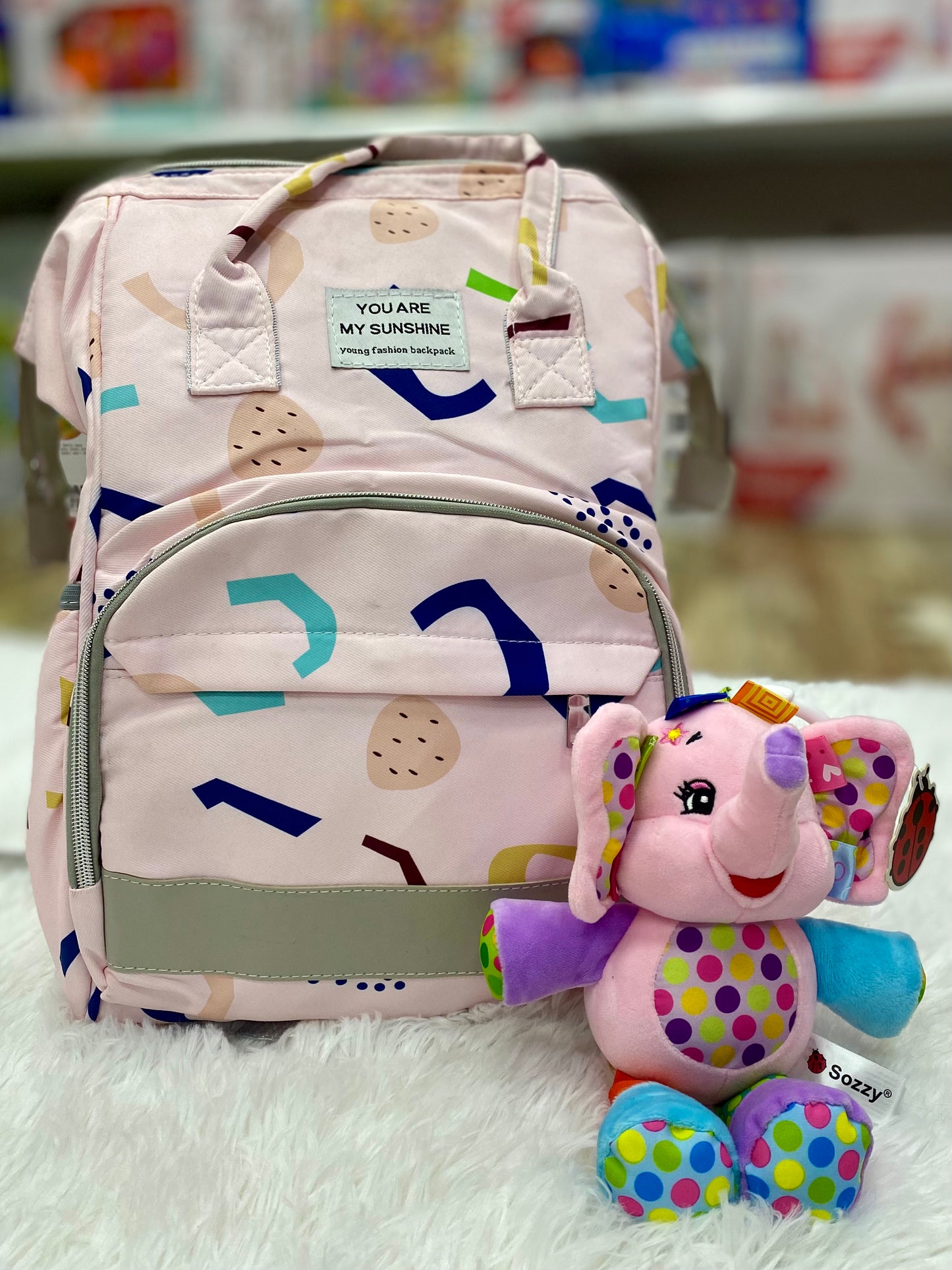 Pañalera tipo morral