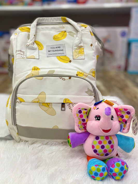 Pañalera tipo morral