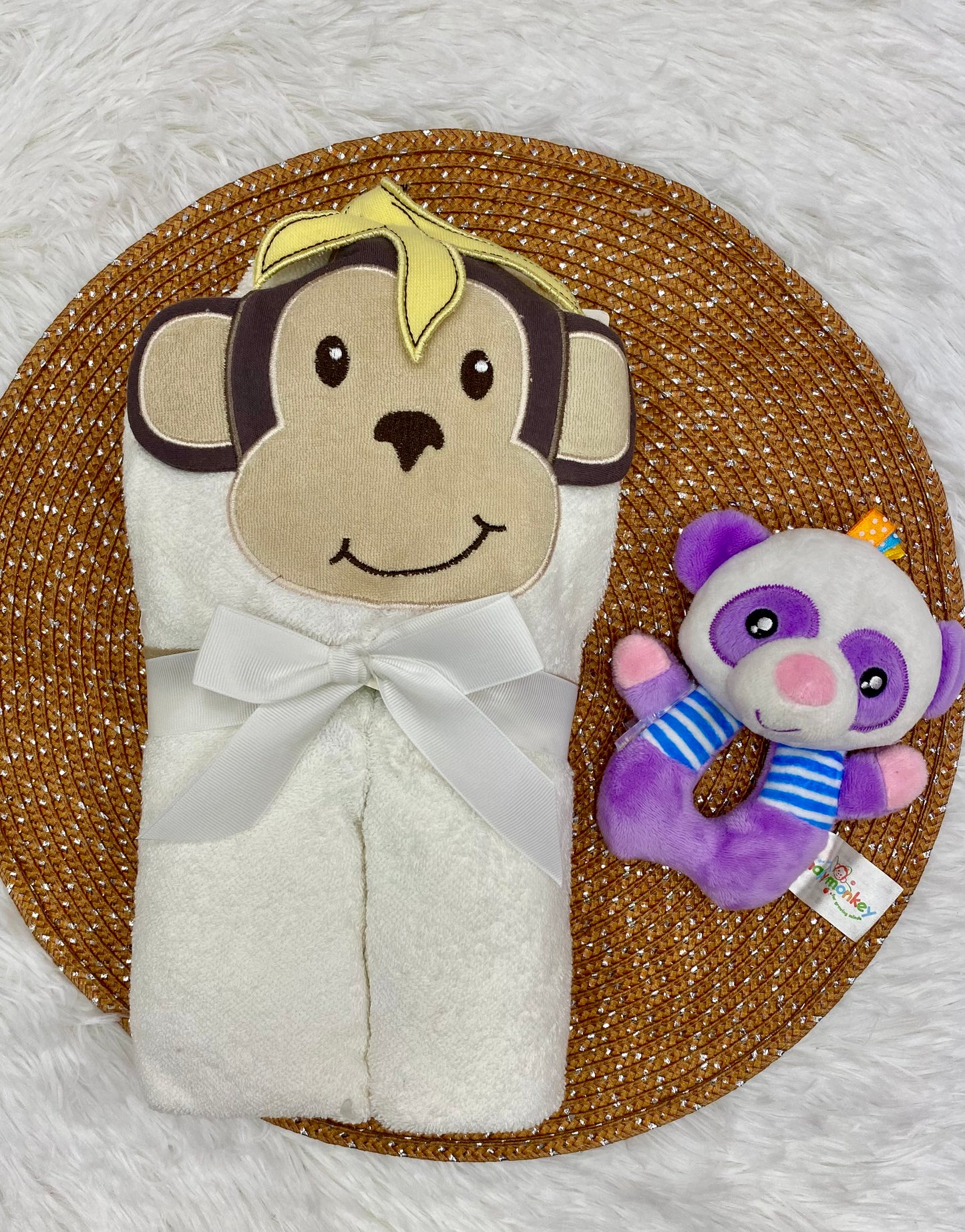 Toalla de animalitos con Capucha