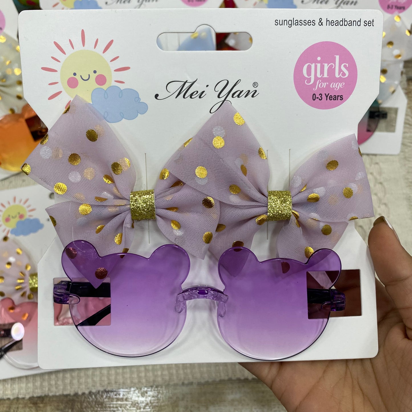 Gafas de sol moñitos