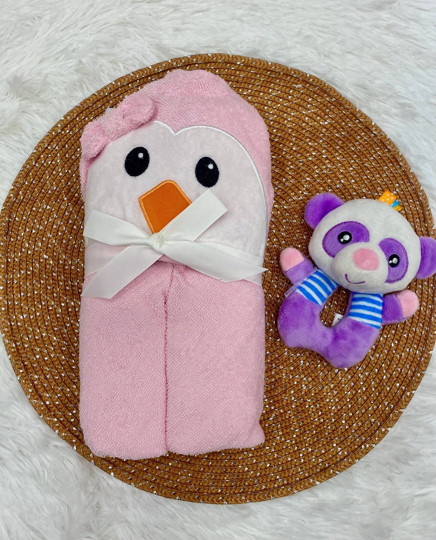 Toalla de animalitos con Capucha