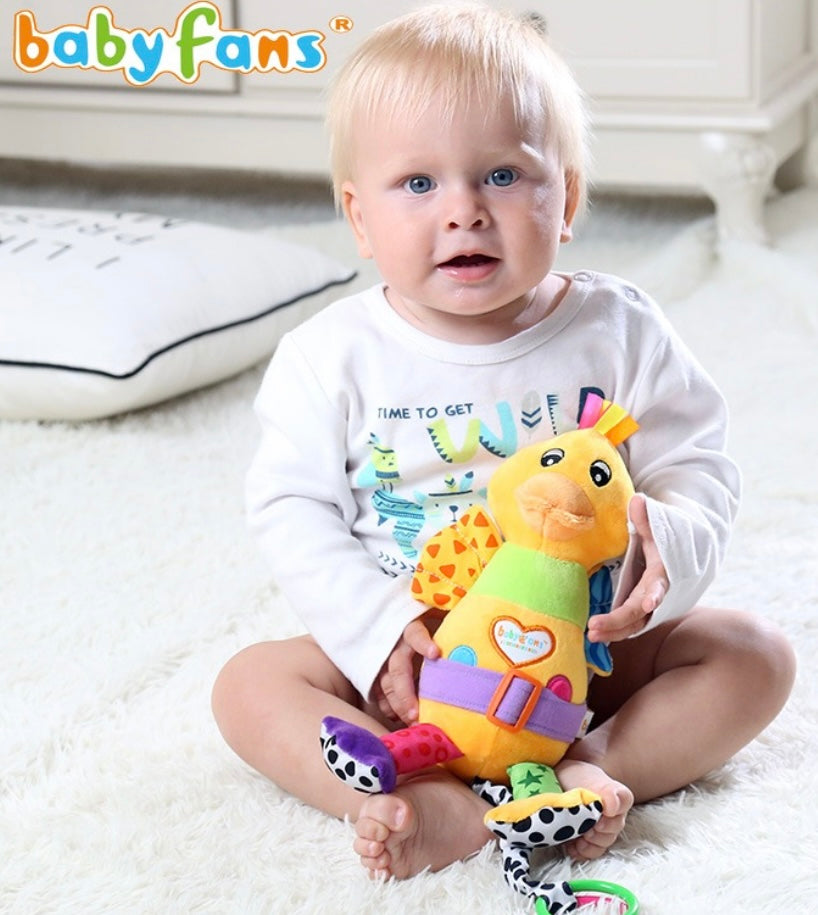 Peluche Sonajero antialérgico musical