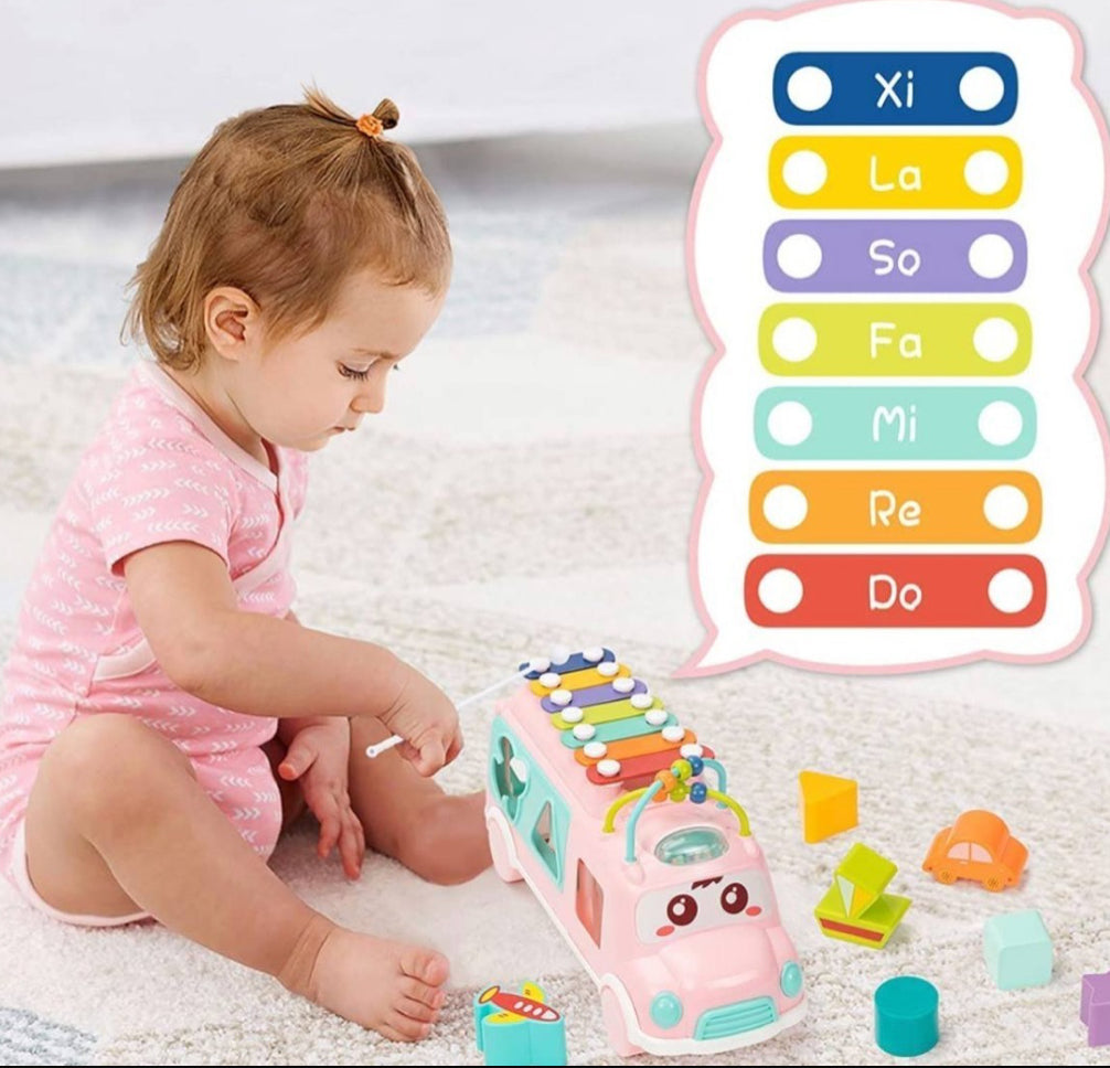 Autobus Xilofono musical didactico