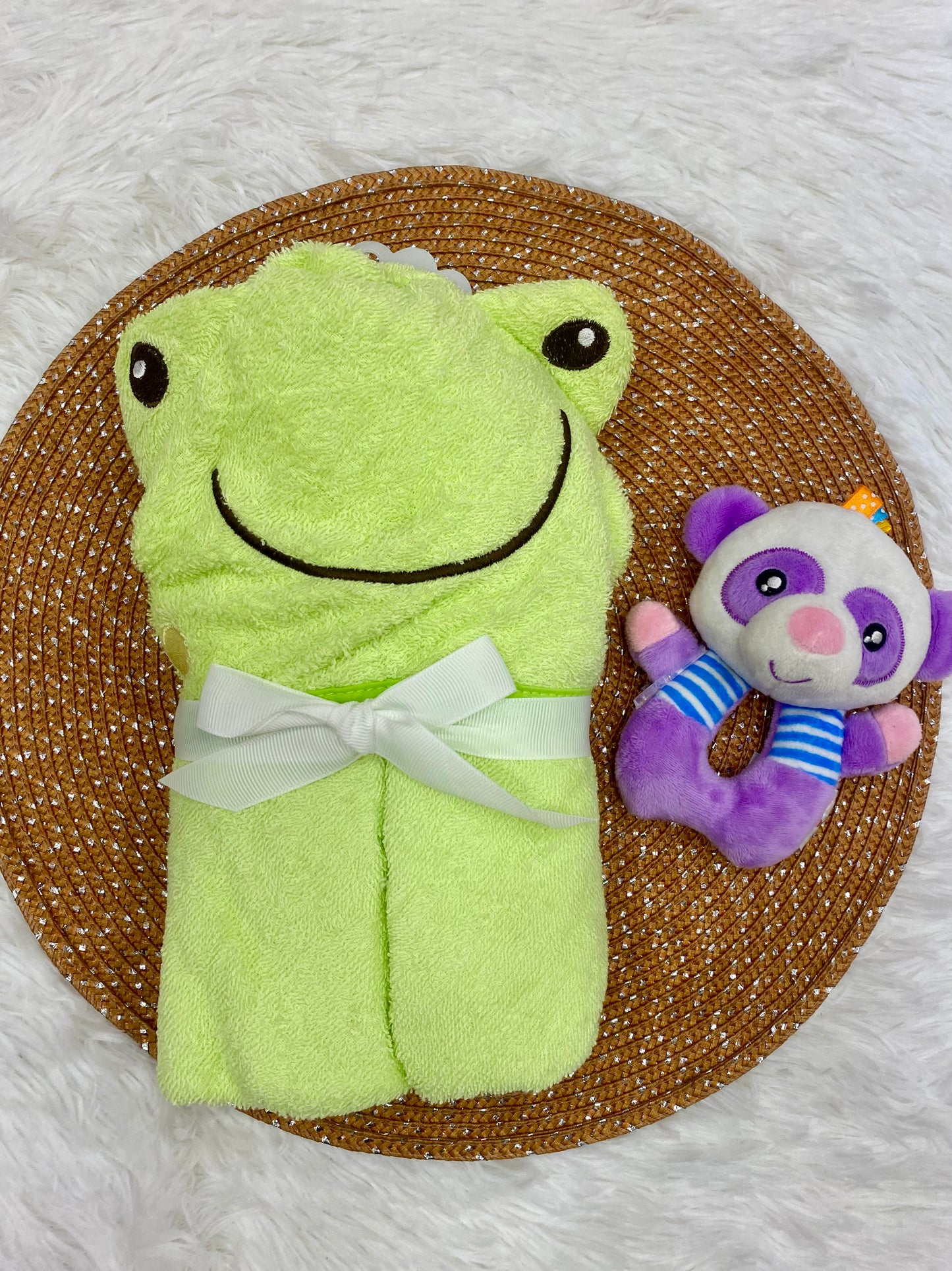 Toalla de animalitos con Capucha