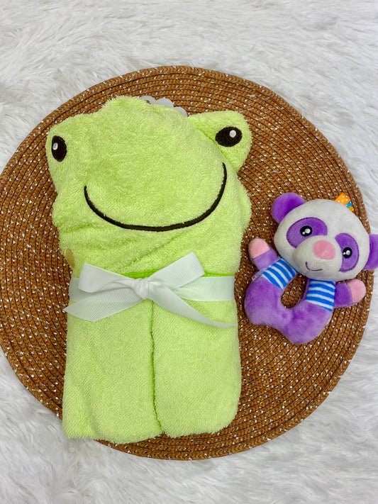 Toalla de animalitos con Capucha