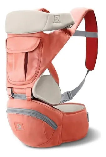 Cargador Porta Bebé Ergonómico con Asiento Múltiples Posiciones