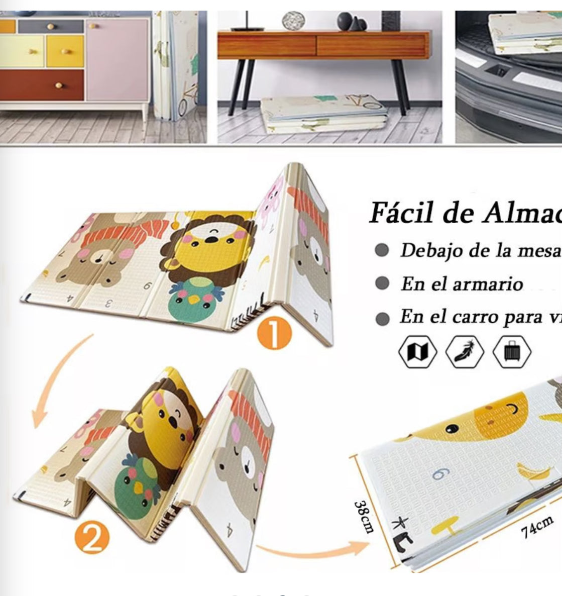 Tapete para bebé