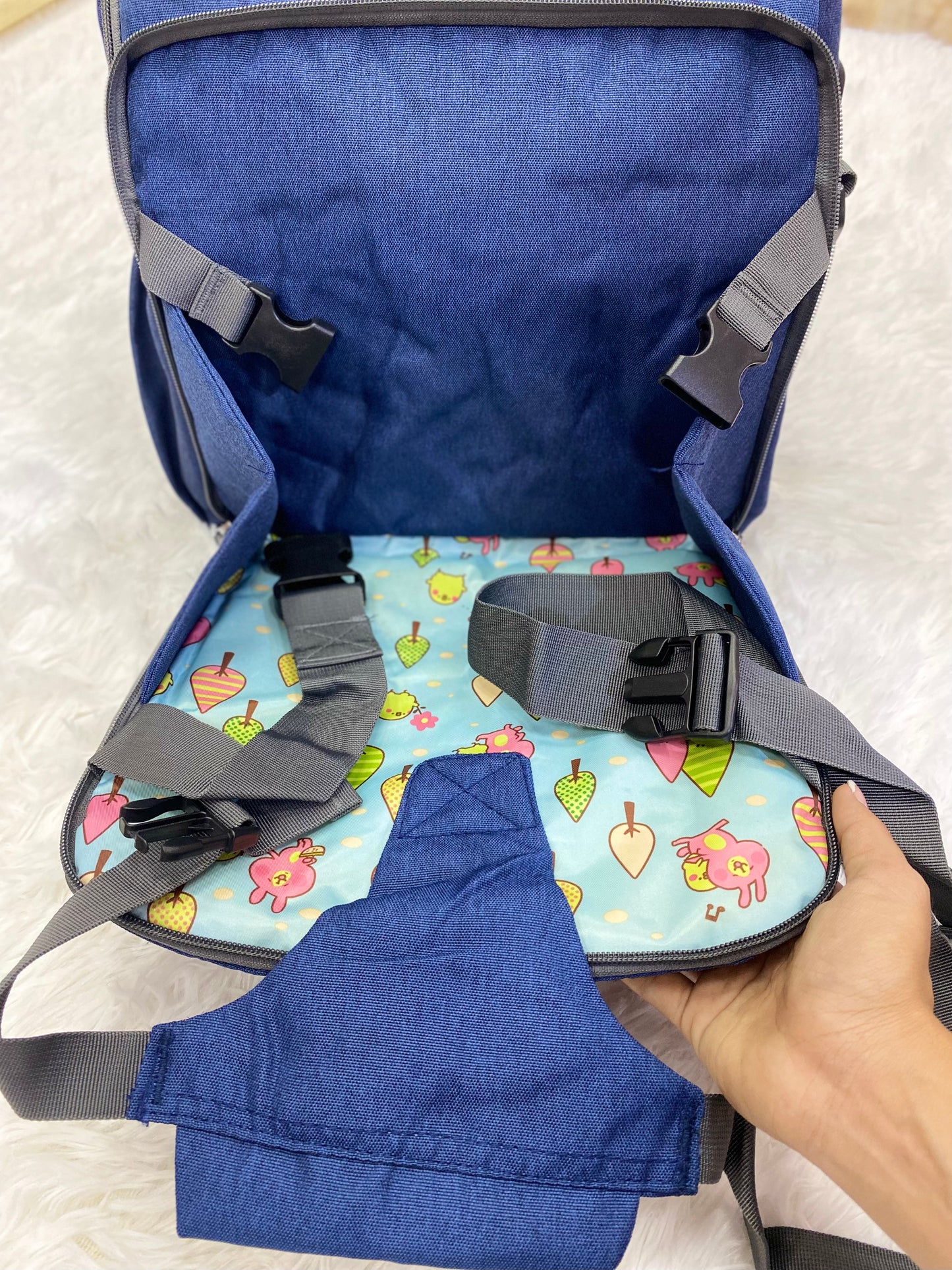 Pañalera con cambiador