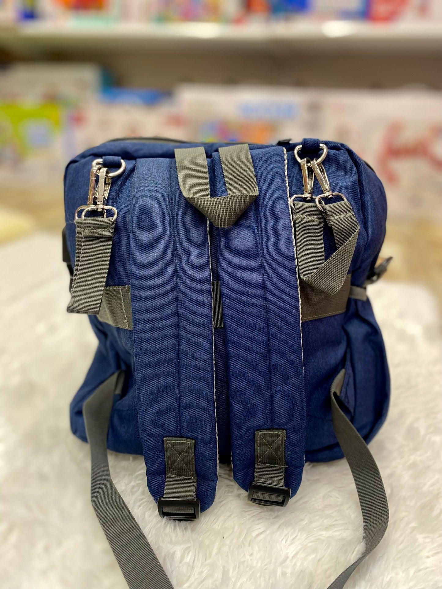 Pañalera con cambiador