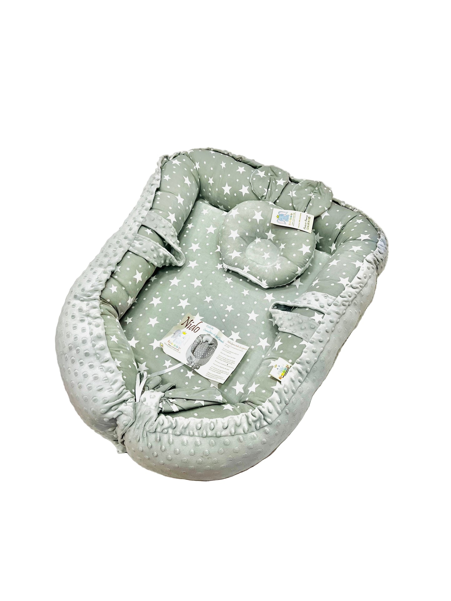 Nido para bebé acolchado tipo capullo
