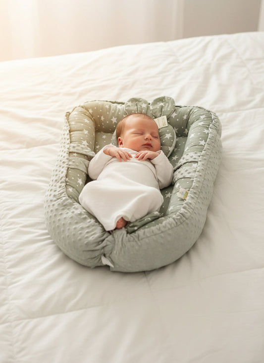 Nido para bebé acolchado tipo capullo