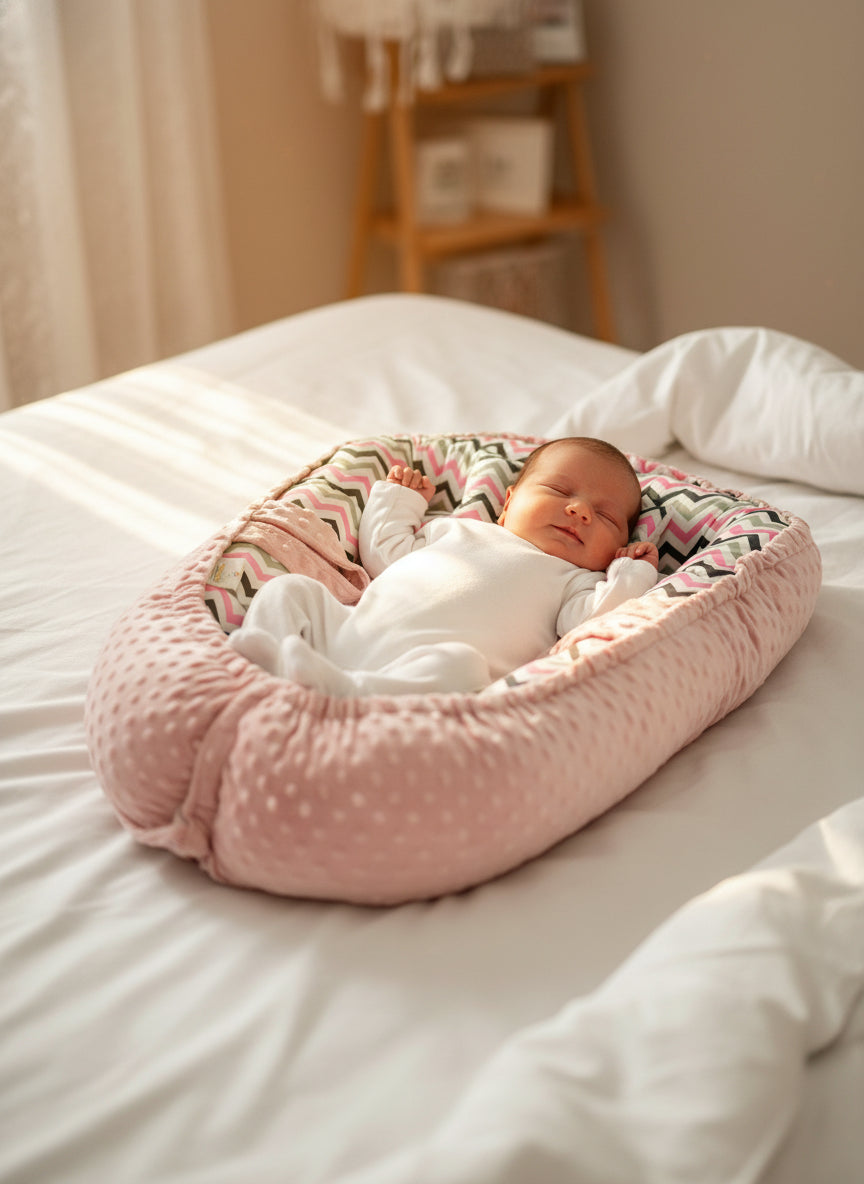 Nido para bebé acolchado tipo capullo