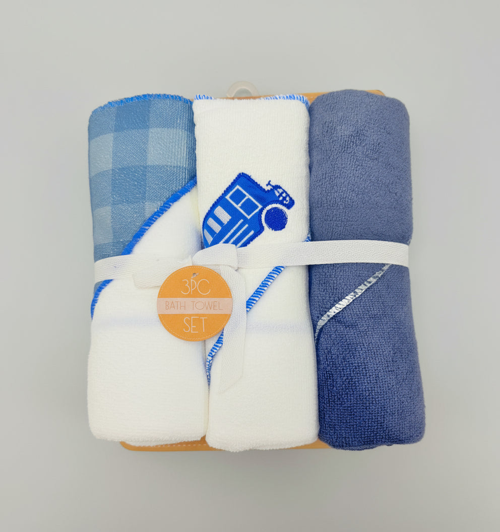 Set de 3 Toallas de Baño para Bebé