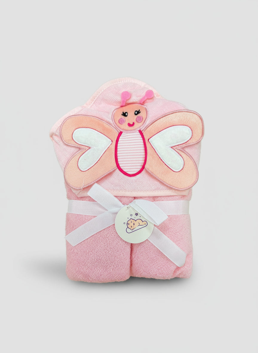 Toalla de Baño con Capota Temática | Ultra Absorbente y Extra Suave