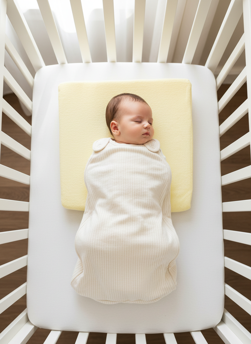 Almohada antirreflujo para bebé