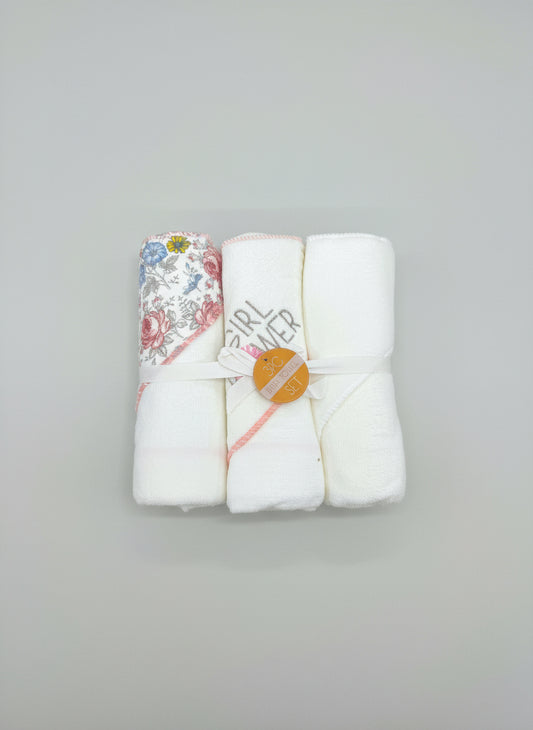 Set de 3 Toallas de Baño para Bebé