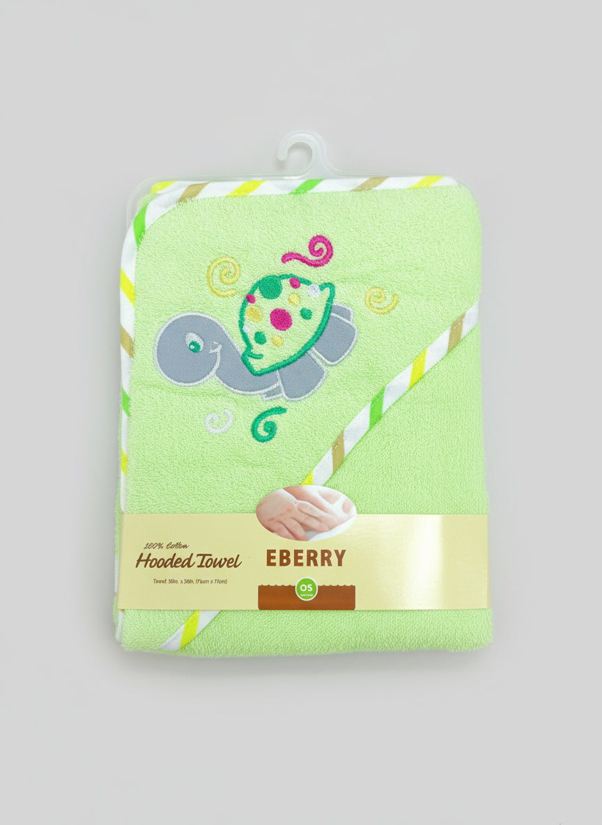 Toalla con Capucha y Paños de Baño Ultra Absorbente EBERRY