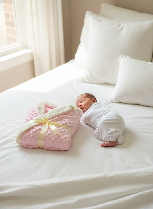 Cobija tipo burbujas de Lujo para Bebé