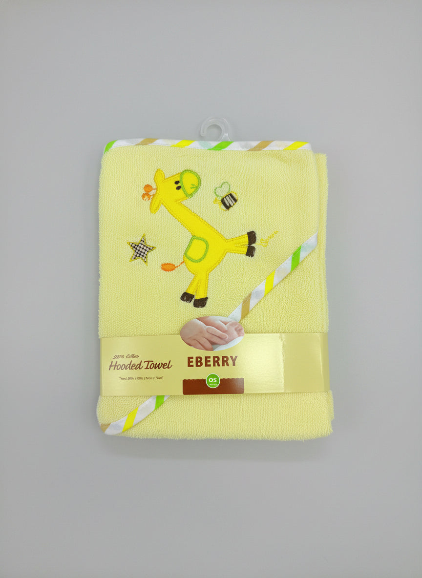 Toalla con Capucha y Paños de Baño Ultra Absorbente EBERRY