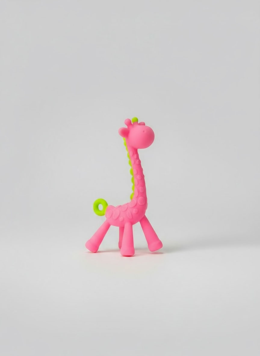 Rasca Encias de Silicona Ergonómico con Diseño de Jirafa