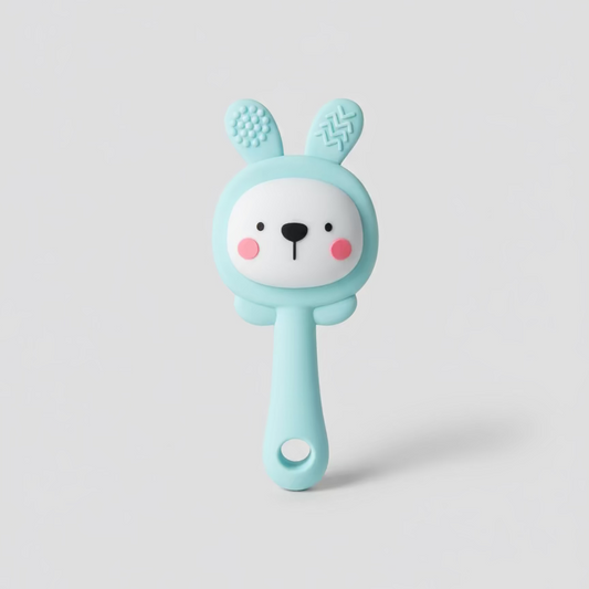 Rasca Encías De Silicona Para Bebé Con Forma De Conejo