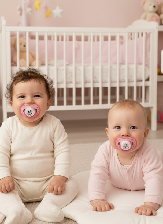 Chupos Ortodónticos De Silicona Para Bebé Disney Minnie Mouse Pack x2