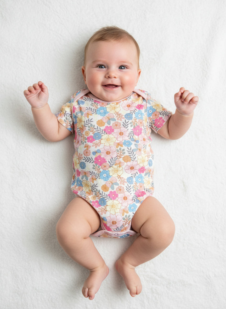 Bodys x4 manga corta (Niña)