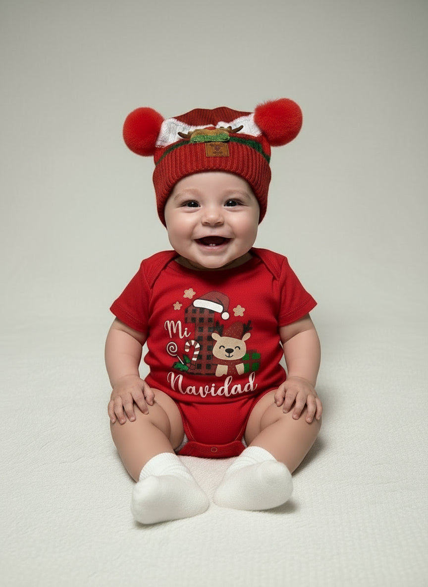 Combo de Body para niño "Mi Primera Navidad"