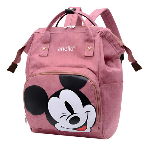 Pañalera Organizadora De Viaje Disney Y Minnie Mouse