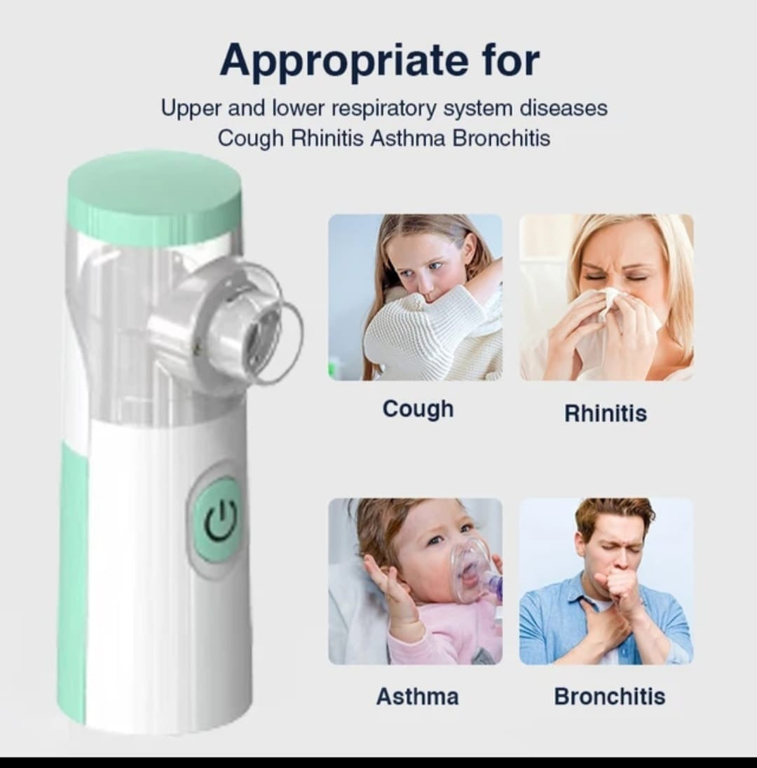 Nebulizador Portátil De Malla Para Bebé Y Niño