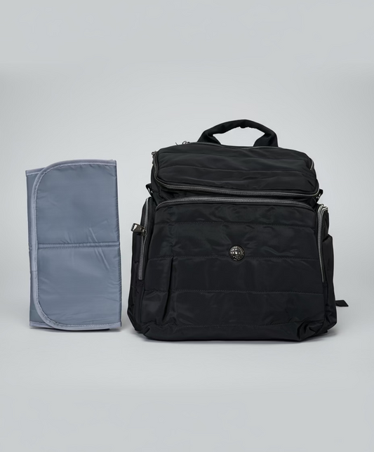 Pañalera morral con cambiador