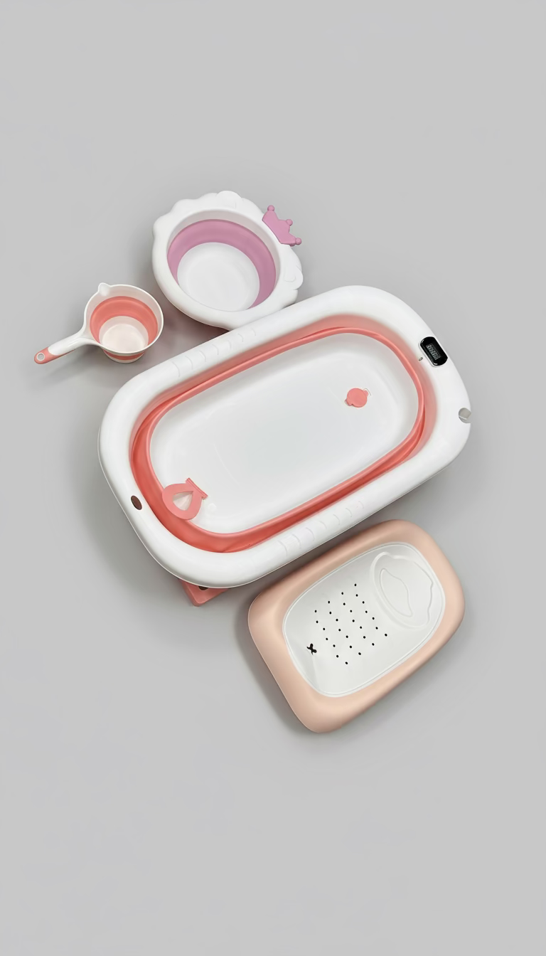 Bañera plegable en combo