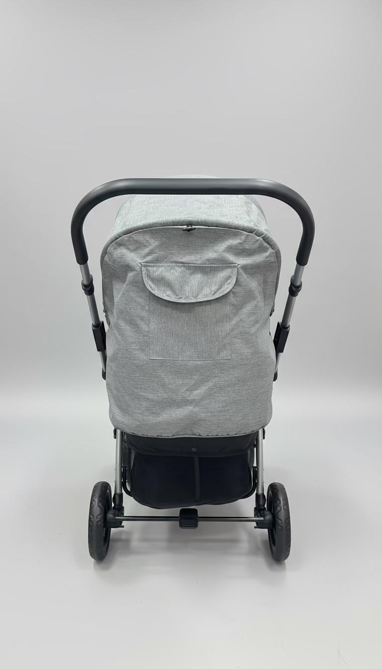 Coche 6 Llantas con Bandeja de Comedor