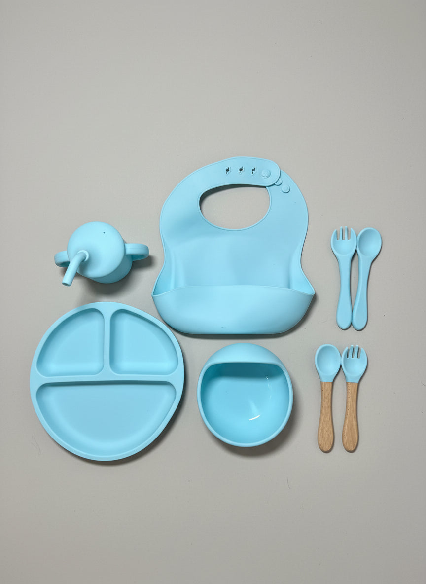 Set Vajilla en silicona 8 Piezas