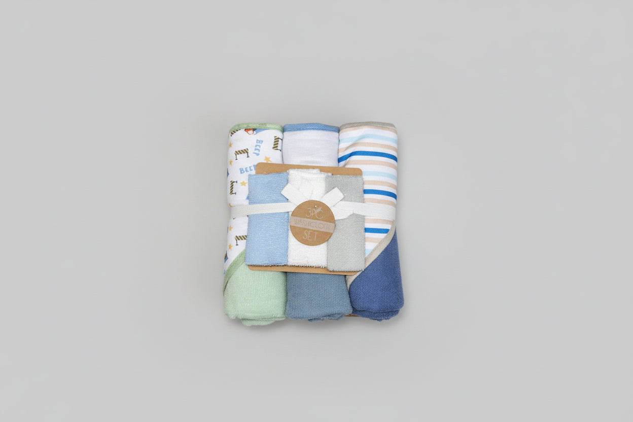 Set de Toallas con Babitas para Bebé – Pack x3
